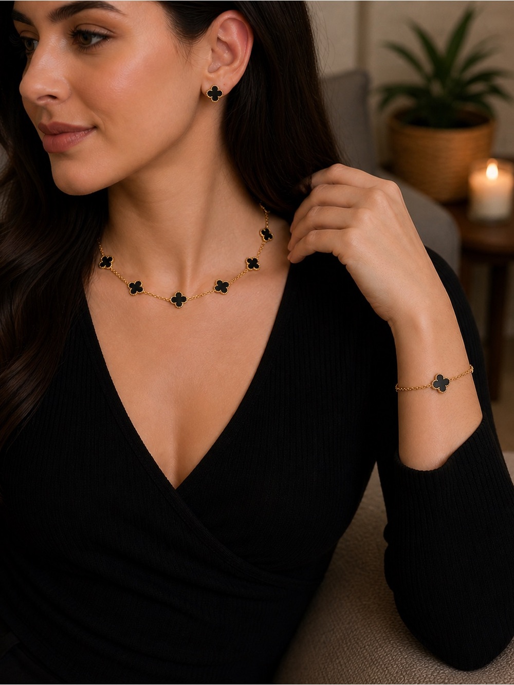 Title:
Gold/Copper Tone Chain Necklace – Stainless Steel